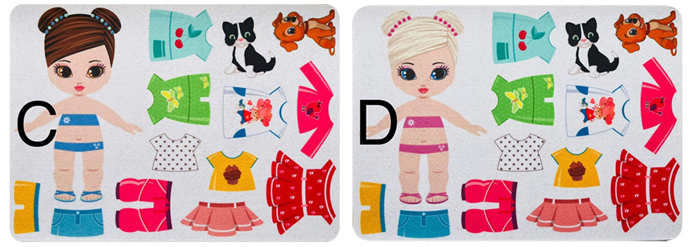 Panenky SET C+D